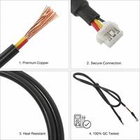 Faisceau de câblage intelligent pour la maison, assemblage de câbles basse tension pour l'automatisation domestique, interrupteur intelligent, serrure intelligente, faisceau de câblage d'alimentation pour caméra IP