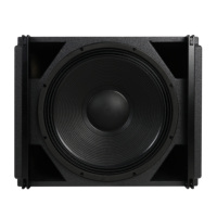 Sistem Audio Panggung Profesional Dual Subwoofer Line Array 18 Inch 800W untuk Luar Ruangan, Loudspeaker Subwoofer 800W Suara Keras