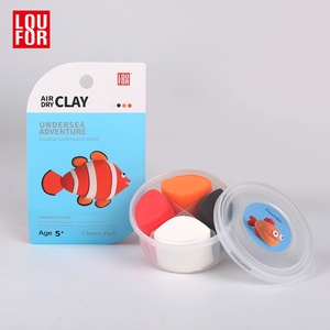 Đất sét siêu nhẹ tự cứng hóa cho đồ thủ công thủ công Đất sét xốp siêu nhẹ không dính với hộp kín - Product Image 3