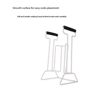 No Bending Sock Aid Easy on and Off Stocking Slider Donner <b>Pulling</b> Assist Device Sock Helper Aid Tool - Product Image 4