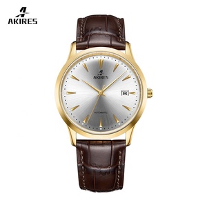 Orologio con cinturino in acciaio inossidabile 316L di marca AKIRES MIYOTA 9015 orologio meccanico personalizzato con movimento automatico per uomo - Product Image 1
