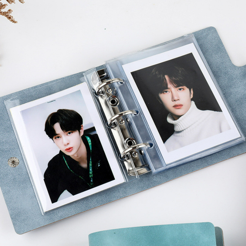 PU da Album ảnh tay áo photocards chủ Collector cuốn sách ảnh trang trí tem trẻ sơ sinh quà tặng cho người hâm mộ của các ngôi sao