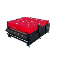 Imprimante DTF Rouleau-à-Rouleau Haute Productivité Nouvelle Génération 50m²/h 120cm 5 Têtes I3200 Entièrement Automatique avec Secoueur de Poudre