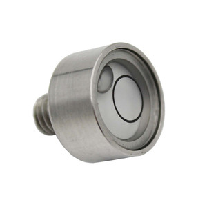 Mini Nivel de Burbuja de Acero Inoxidable con Tornillo M6 para Herramientas de Bricolaje - Product Image 1