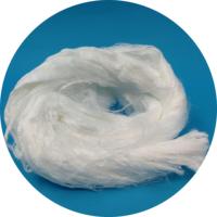 Hilos de Fibra de Nailon Brillante, Hilos de Poliamida Cruda Blanca en 3D