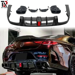 <span class=keywords><strong>Spoiler</strong></span> Posteriore in Fibra di Carbonio Stile B con Luce Freno per <span class=keywords><strong>Mercedes</strong></span> CLS-Class W257 - Product Image 2