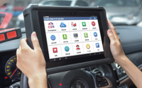 X-431 PAD5 Berbasis Android - Alat Diagnostik Kendaraan Kompatibel dengan Benz SmartLink untuk Perbaikan Cerdas dan Pemrograman Online