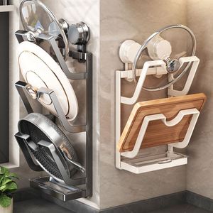 <b>Kitchen</b> Storage <b>Rack</b>, Suction Cup Installation, Saving Storage Space - Product Image 2
