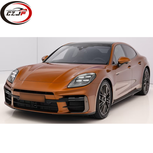 Czjf ไฟตัดหมอกไฟหน้ากันชนหน้าชุดบอดี้คิทสำหรับ Porsche <span class=keywords><strong>Panamera</strong></span> 2010 2011 2012 <span class=keywords><strong>2015</strong></span> 2016 2017อัพเกรดเป็น2022 2020 - Product Image 2