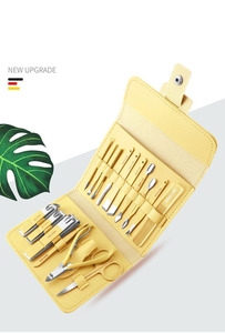 <span class=keywords><strong>Prix</strong></span> de gros, 16 pièces, coupe-ongles, ensemble de manucure et pédicure, soins personnels, ensemble cadeau personnalisable pour mariage - Product Image 6