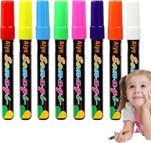 Pennarelli fluorescenti M19 per lavagna, pennarelli per vetro, penne fluorescenti cancellabili, pennarelli per segnaletica, pennarelli per design pubblicitario - Product Image 5