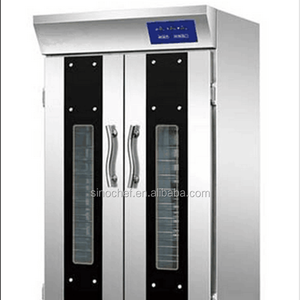 Buena calidad de doble puerta dinero prueba 32 bandejas pan fermento caja con sistema de vapor - Product Image 2