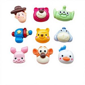 Ciondoli in Resina Piatta Zili con Immagini <span class=keywords><strong>di</strong></span> Personaggi Anime e Cartoni Animati, Accessori per Gioielli Fai-da-Te, Materiali Decorativi Semi-Lavorati - Product Image 4