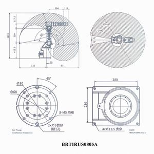 Nuevo Robot Colaborativo Industrial de 6 Ejes, Brazo Robótico Automático con Carga Útil de 5 kg, Robot Articulado con Motor para Paletización de Contenedores - Product Image 3