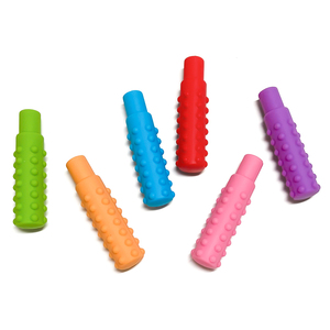 Collar Mordedor de Silicona de Grado Alimenticio, Libre de BPA, No Tóxico, con Certificación Múltiple, Personalizado al por Mayor, con Forma de Lápiz para Niños con Autismo - Product Image 4