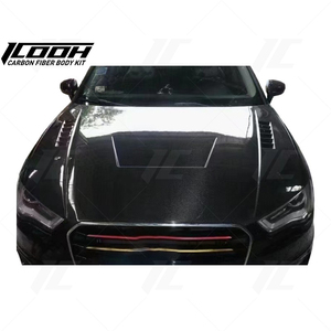 ICOOH Racing Kit de carrosserie en Fiber de carbone capot moteur avant capot pour <span class=keywords><strong>Audi</strong></span> A3 S3 <span class=keywords><strong>RS3</strong></span> 2013-2018 - Product Image 2