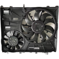 Ventilateur de radiateur et de condenseur Système de refroidissement de haute qualité Ensemble de ventilateur de refroidissement de radiateur ForLand Rover OE LR072554