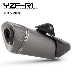 Tubo de escape de aleación de titanio para motocicleta, tipo slip-on, para YAMAHA YZF <span class=keywords><strong>R1</strong></span>, kit de escape de carreras 2015-2026 - Product Image 3