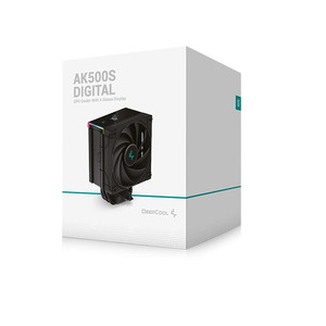 Enfriador de CPU DeepCool AK500S con Pantalla Digital, 5 Tubos de Calor, 240W de Refrigeración, LGA1700/1200 115X AM4 AM5 ATX, Radiador para PC - Product Image 2
