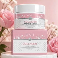 WNU OEM pour Crème de Nuit Hydratante et Éclaircissante Anti-Âge et Anti-Rides au Collagène, pour Tous Types de Peaux