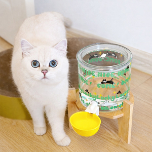 Distributeur d'eau automatique pour chat, grande capacité, sans prise, seau en verre silencieux pour chat et chien - Product Image 1