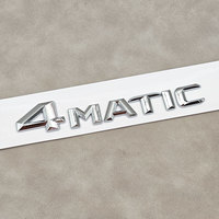 Lettres 3D en ABS, logo 4 Matic, emblème, badge pour coffre arrière de voiture, pour Mercedes Benz A B C E S GLA GLB GLC GLE, accessoires