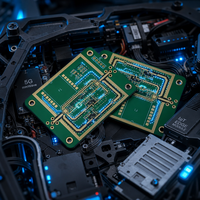 Fabrication de circuits imprimés HDI personnalisés, conception de circuits imprimés multicouches, vias aveugles enterrés, circuits imprimés à haute densité d'interconnexion