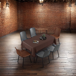 <span class=keywords><strong>Mantel</strong></span> de plástico cuadrado a rayas hecho a mano moderno, cubierta impermeable adhesiva transparente <span class=keywords><strong>para</strong></span> mesas de comedor <span class=keywords><strong>para</strong></span> el hogar y eventos - Product Image 6