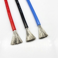 Câble en cuivre nu torsadé ultra flexible 600V 12AWG avec isolation en caoutchouc silicone -60°C à 200°C pour applications automobiles et industrielles