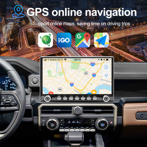 วิทยุติดรถยนต์ NaviHua หน้าจอสัมผัสขนาด 14.6 นิ้ว ระบบ Android อัปเกรดมัลติมีเดีย รองรับ CarPlay พร้อม GPS สำหรับรถยนต์ Toyota Tacoma 4Runner ปี 2024-2026 - Product Image 4