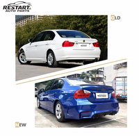 Kit carrosserie PP Look Upgrade pour BMW E90 09-12, mise à niveau au style M4 |   Remplacement direct |   Moule de voiture d'origine