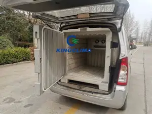 Hot Sale DC12V Battery Driven Refrigeration Units Portable Reefer Cold Cube Mobile Cold Box For Van Truck Tricycle
