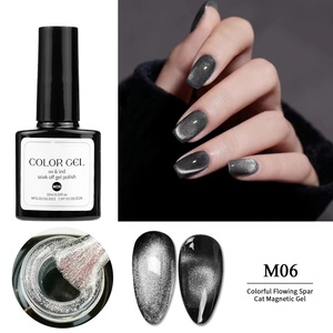 Esmalte de Uñas Magnético Efecto Ojo de Gato, Esmalte de Gel Magnético Efecto Cielo Estrellado, Esmalte de Gel UV LED Removible para Manicura - Product Image 3