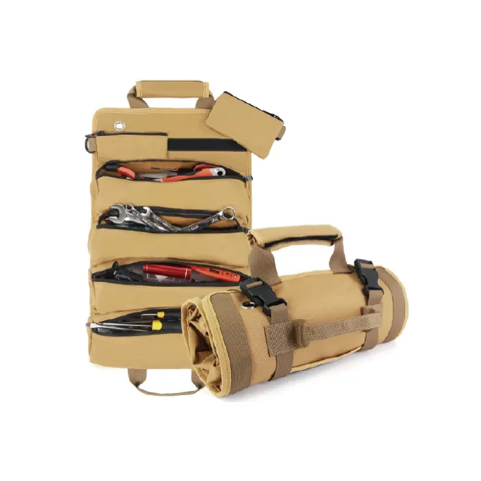 DOZ wholesale Waterproof Canvas Nylon Fabric Hand Carpenters Plumbers Storage Heavy Duty Electrical Electrician Tool Bag