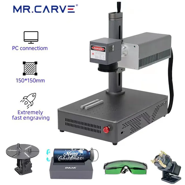 휴대용 미니 3W UV 레이저 마킹 기계 프린터 마커 조각사 플라스틱 유리 잎 UV 레이저 마킹 기계