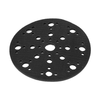 Bantalan Spons Busa Lembut 6 Inci 150 mm dengan Perekat Hook Loop, Pad Antarmuka yang Dapat Disesuaikan OEM, Pad Abrasif Pengamplas dengan Kekerasan Tinggi