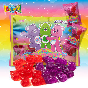 Caramelle Gommose Halal all'Ingrosso 10g Gusti Fragola e Uva con Pectina Certificata e Contenuto di Succo di Frutta per Natale e Halloween - Product Image 1