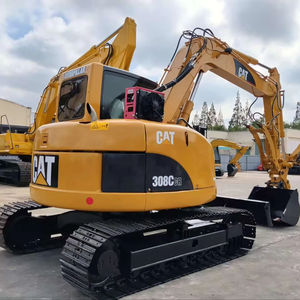 Mini-excavatrice d'occasion Caterpillar 8 tonnes, modèle japonais Cat308E2, pour usage domestique, mini-pelleuse, excavadora mini CAT 306 en stock - Product Image 1