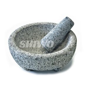 <span class=keywords><strong>Venta</strong></span> caliente hogar cocina granito natural Molcajete mortero y mortero - Product Image 4