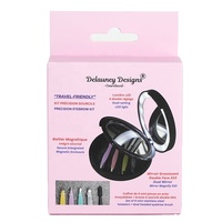 Caja de Papel Plegable Impresa Personalizada, Caja de Embalaje para Venta al por Menor, para Kit de Cejas, Herramientas de Belleza, Accesorios Cosméticos