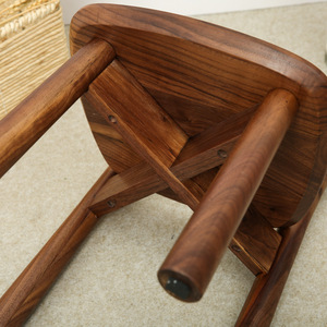 Children's <b>Chair</b> Solid Wood Walnut Minimalist Design Durable Kids <b>Chair</b> - Product Image 4