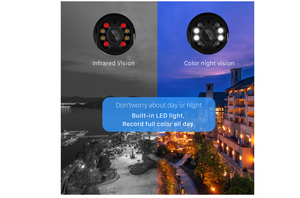 Cámara de Seguridad IP Inalámbrica WiFi para Exteriores con Zoom Óptico 4X, HD 1080P, Visión Nocturna a Color, Tipo Domo PTZ - Product Image 2