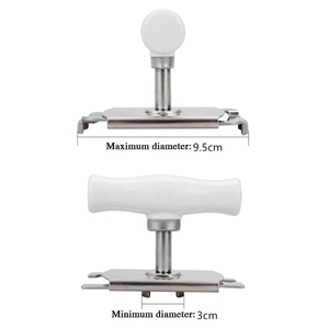 Bouteille manuelle ajustable, en acier inoxydable, multifonction, 1 pièce, <span class=keywords><strong>ouvre</strong></span>-couvercle pour pot de bière - Product Image 4