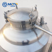 250l en acier inoxydable petite bière fermentation unitank gainé fermenteur conique de bière de réservoir