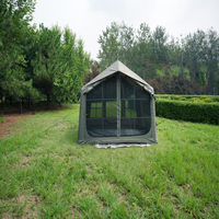 Tente gonflable portable et étanche pour fêtes et camping, installation facile avec pompe à air, conception personnalisable OEM ODM