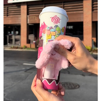Nouvelle conception de gobelet à café jetable surprise mystère, gobelet à café personnalisé à emporter, boîte à surprise Boba avec jouet surprise