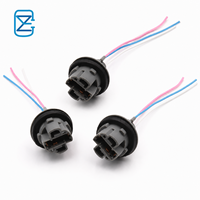Adaptateur de douille pour ampoule LED T20 7440 7443, faisceau de câblage pour feux de voiture, clignotants et feux de recul