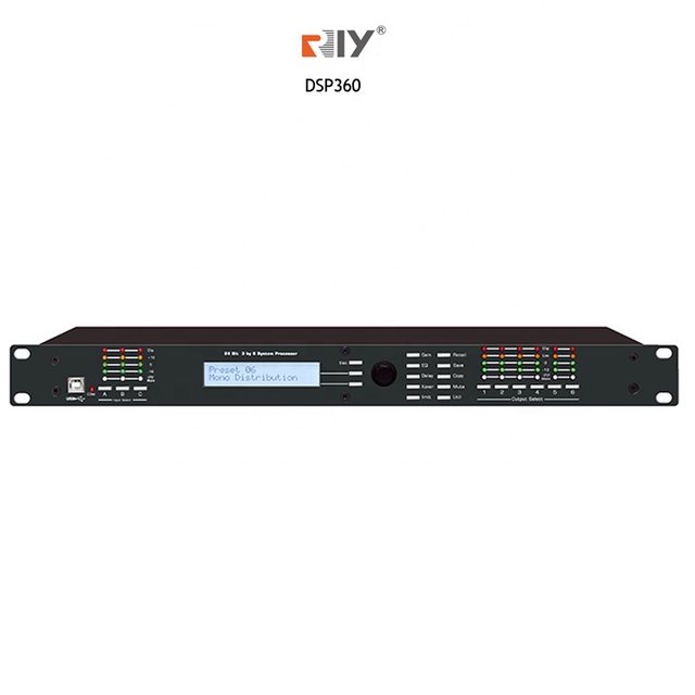 DriveRack DSP360 3 Input 6 Output Performance Machine Pro DSP Audio Processor