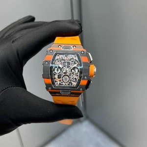 Reloj Cronógrafo Citizen Flyback SUPER RM11-03, Movimiento Mecánico 7750, Caja de Titanio, Diseño Cuadrado de Lujo, Esfera Analógica - Product Image 2