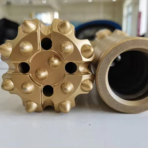 Nhà sản xuất T38 RC Carbide lồi mặt nút khoan bit Máy nén khí chủ đề vừa cứng đá khoan bit - Product Image 2